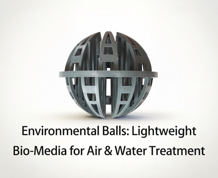Bolas medioambientales: Biomateriales ligeros para el tratamiento del aire y del agua.
